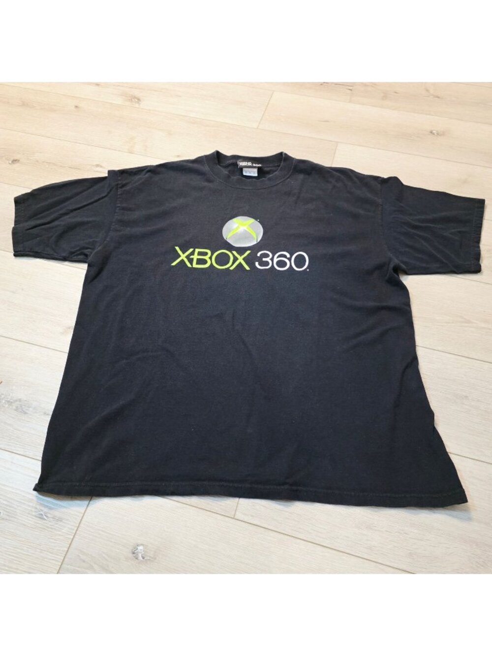 XBOX 360 Promo T Shirt Vintage Y2K Size 2XL Microsoft Video Game Console Retro